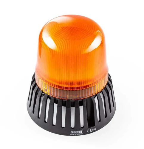 Emas IT120Y220Z Sarı 220V AC Buzzerlı LED Tepe Lambası 120mm - 1