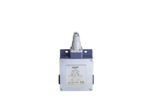 Emas L54K16MUM331 Metal Gövde 13 mm Metal Makaralı Pim Ani Hareketli 2NO+2NC Sınır Şalter - 1