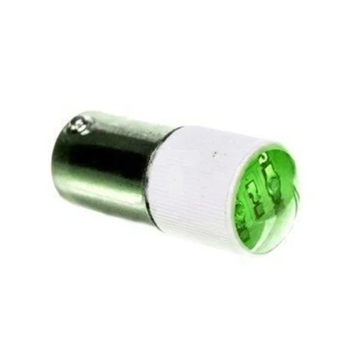 Emas LED220Y 100-230V AC Yeşil Ba9S Duylu LED Ampul - 1