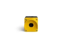 Emas M1CBOS Metal 1 Gözlü BOŞ Sarı-Gri Kumanda Kutusu - 2