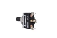 Emas MA123 1NO+1NO Vidalı Plastik Kılıf Tutamaklı (On-Off-On) Baskılı MA Serisi Mandallı Anahtar - 2