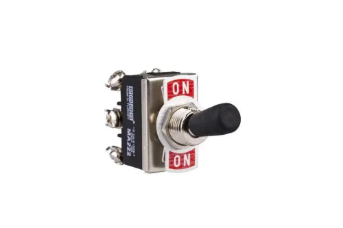 Emas MA222 2NO+2NC Vidalı Plastik Kılıf Tutamaklı (On-On) Baskılı MA Serisi Mandallı Anahtar - 1