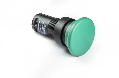 Emas MB202MY Plastik 2NC Yaylı 40 mm Mantar Yeşil 22 mm Buton - 1