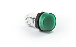 Emas MBSD024Y Plastik LED'li 24V AC/DC Yeşil 22 mm Sinyal 