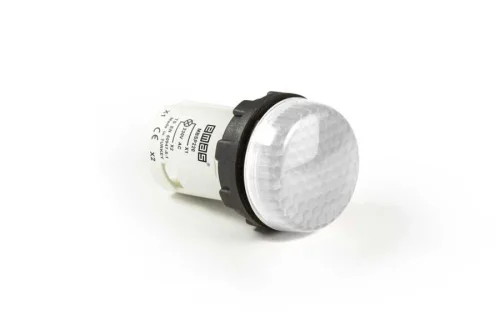 Emas MBSP220B Plastik LED'li 230V AC Beyaz 22 mm Sinyal - 1