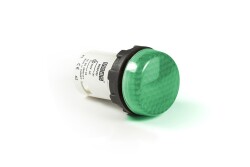 Emas MBSP220Y Plastik LED'li 230V AC Yeşil 22 mm Sinyal 