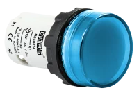 Emas MDSD024M Plastik LED'li 24V AC/DC Mavi 16 mm Sinyal 
