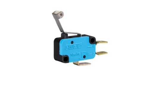 Emas MK1MIP3 Plastik Açılı Kollu Makaralı 1CO MK1 Serisi Mikro Switch - 1