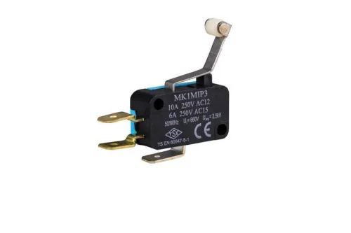 Emas MK1MIP3 Plastik Açılı Kollu Makaralı 1CO MK1 Serisi Mikro Switch - 2