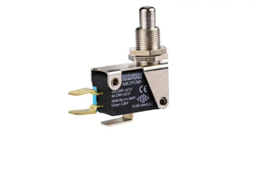 Emas MK1PUM9 Metal Kalın Pimli 1CO MK1 Serisi Mikro Switch - 2