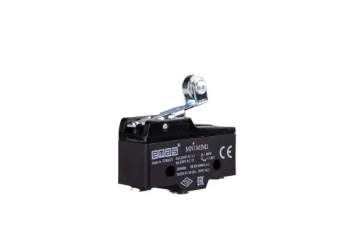 Emas MN1MIM1 Metal Kısa Kollu Makaralı 1CO MN1 Serisi Plastik Mini Switch - 1