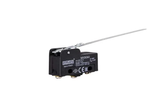 Emas MN2KIM3 Metal Uzun Kollu 1CO MN2 Serisi Plastik Mini Switch - 1
