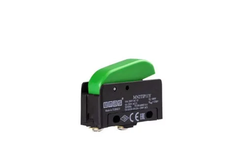 Emas MN2TIP11Y Plastik Tetikli 1NO Yaylı MN2 Serisi Plastik Mini Switch - 1