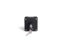 Emas P1165 Plastik 1 Gözlü CP100AA21 Siyah-Gri Kumanda Kutusu - 2