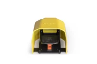 Emas PDKS11GX21 Metal Korumalı 2*(1NO+1NC) İki Kademeli Kalıcılı Tekli Sarı Plastik Pedal - 2