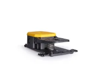 Emas PDNS11BX10 Korumasız 1NO+1NC Tekli Sarı Plastik Pedal - 2