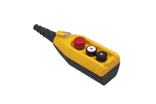 Emas PV3E30B3 3 Gözlü Tek Hızlı 1NC Acil Stoplu Vinç Kumanda Kutusu - 1