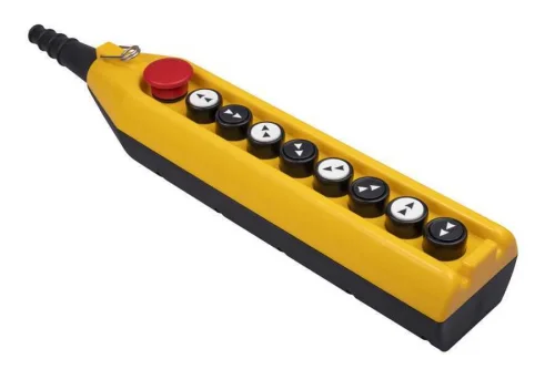 Emas PV9E40B4444 9 Gözlü Çift Hızlı 1NC Acil Stoplu Vinç Kumanda Kutusu - 1