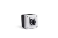 Emas PY1I29G Plasitk 1 Gözlü MB101S30 + BROZET08 + BET08201 Gri-Siyah Kumanda Kutusu - 1