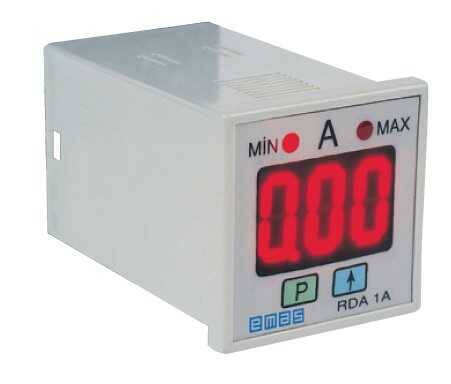 Emas RDA1A 8 Pin'li 230VAC 1CO 5A (rezistif) Dijital Ampermetre Panelmetre - 2