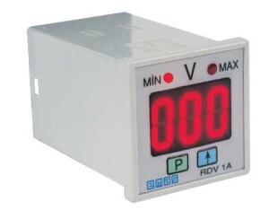 Emas RDV1A 8 Pin'li 230VAC 1CO 5A (rezistif) Dijital Voltmetre Panelmetre - 1