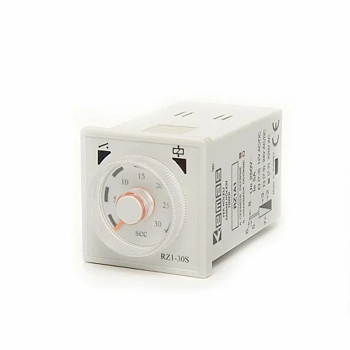 Emas RZ1A2C30S-2 8 Pin'li 24VAC/DC 1CO+1NO 5A (rezistif) 0,03sn-30sn Analog Zaman Elektronik Röle - 1