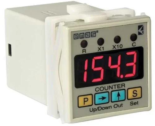 Emas RZ1D1C-5 8 Pin'li 230VAC 1CO 5A (rezistif) Dijital Sayıcı Elektronik Röle - 2