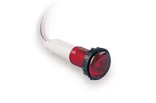 Emas S100LK2 Plastik LED'li 24V AC/DC Kırmızı 10 mm Sinyal - 1