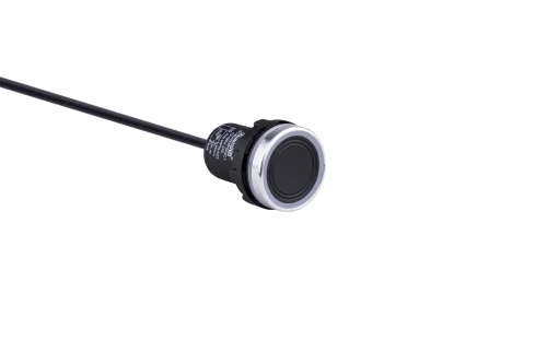 Emas SCB22MP5NC1 Plastik Kalıcılı NPN-NO Dokunmatik 1m Kablolu 22mm Kapasitif Buton - 1