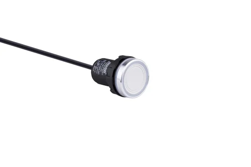 Emas SCB22MP5OC1 Plastik Kalıcılı NPN-NC Dokunmatik 1m Kablolu 22mm Kapasitif Buton - 1