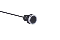 Emas SCB22UP1PC1 Plastik Anlık PNP-NO Dokunmatik Işık Ayrı, 5 Kablolu 1m Kablolu 22mm Kapasitif Buton - 1