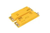 Emas SMB21RSZ-B15 Plastik Sağ Çıkış 2NC 5mm LED'li M8*4 Konnektör 78mm Dikdörtgen Manyetik Kapı Switch - 1