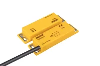 Emas SMB30LC2-B15 Plastik Sol Çıkış 2NC+1NO 5mm 2m Kablolu 78mm Dikdörtgen Manyetik Kapı Switch - 1