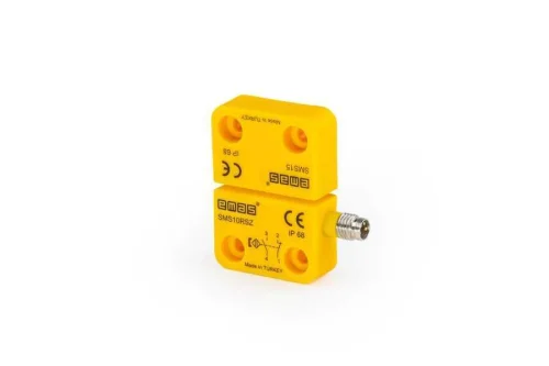 Emas SMS10RSZ-S15 Plastik Sağ Çıkış 1NC+1NO 5mm M8*4 Konnektör 22mm Dikdörtgen Manyetik Kapı Switch - 1