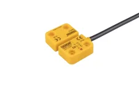 Emas SMS11RC2-S15 Plastik Sağ Çıkış 1NC+1NO 5mm LED'li 2m Kablolu 22mm Dikdörtgen Manyetik Kapı Switch - 1