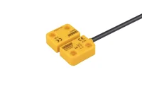 Emas SMS20RC2-S15 Plastik Sağ Çıkış 2NC 5mm 2m Kablolu 22mm Dikdörtgen Manyetik Kapı Switch - 1