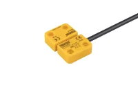 Emas SMS30RC2-S15 Plastik Sağ Çıkış 2NC+1NO 5mm 2m Kablolu 22mm Dikdörtgen Manyetik Kapı Switch - 1