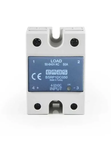 Emas SSRP1DC050 Klemensli 50-640V 50A Solid State Röle - 1