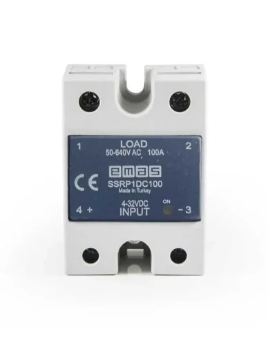 Emas SSRP1DC100 Klemensli 50-640V 100A Solid State Röle - 1
