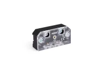 Emas Z74O1 Priz Tek Giriş Şeffaf -Siyah Asansör Kapı Sivici - 1