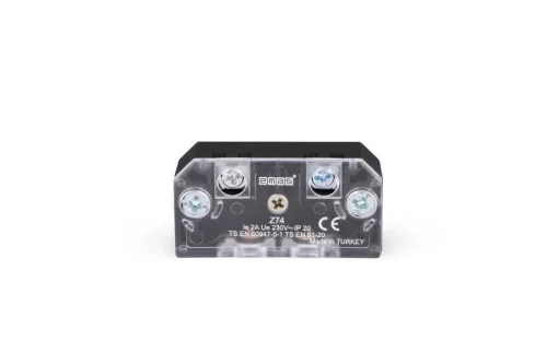 Emas Z74O1 Priz Tek Giriş Şeffaf -Siyah Asansör Kapı Sivici - 2