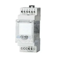 ENTES DTR-10 Astronomik Zaman Rölesi (Çift Kontaklı) Çalışma Gerilimi 230V AC - 1