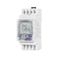 ENTES DTR-20 Astronomik Zaman Rölesi (Harici Bellek) Çalışma Gerilimi 230V AC - 1
