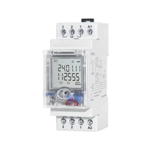ENTES DTR-20 Astronomik Zaman Rölesi (Harici Bellek) Çalışma Gerilimi 230V AC - 1