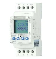ENTES DTR-20TS Astronomik Zaman Rolesi, RS-485 Haberleşmeli, Tek Kontaklı) Çalışma Gerilimi 230V AC - 1