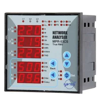 Entes M1162 MPR-53S-96-CT25 Şebeke Analizörleri - 1