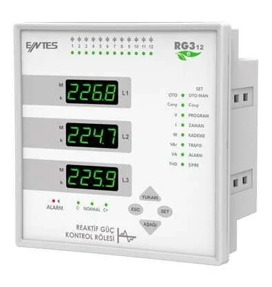 Entes M3682 RG3-12E Reaktif Güç Kontrol Röleleri - 1