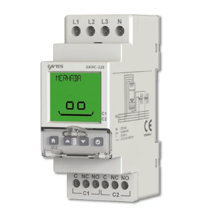 Entes M5416 GKRC-21E Ekranlı Gerilim Koruma Röleleri - 1