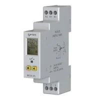 ENTES MCB-25 Zaman Rölesi Çalışma Gerilimi 24-240V AC/DC Zaman 0,1sn-999saat - 1