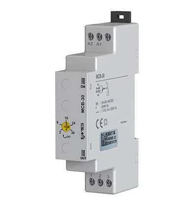 ENTES MCB-30 Zaman Rölesi Çalışma Gerilimi 24-240V AC/DC Zaman 2-30 sn - 1